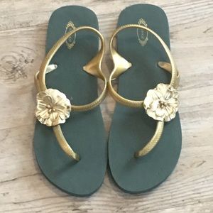 Size 10 floral sandals